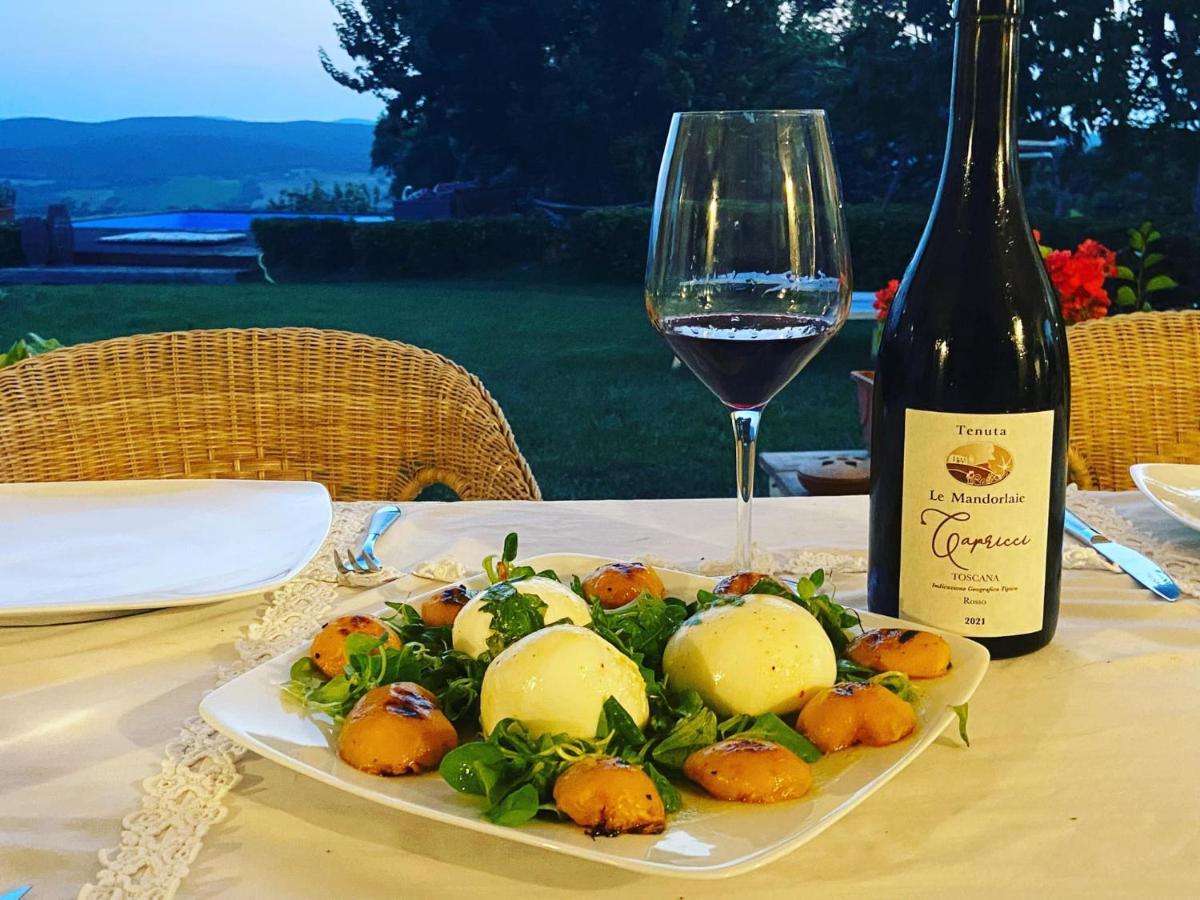 Tenuta Le Mandorlaie, Agriturismo In Scansano Dış mekan fotoğraf