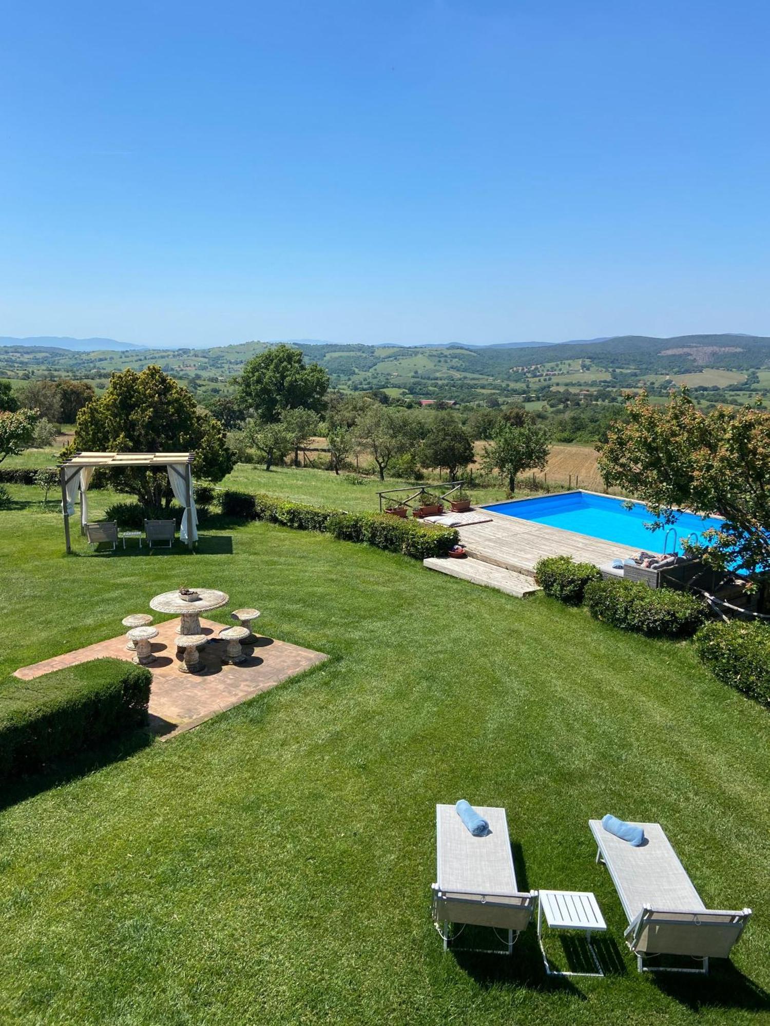 Tenuta Le Mandorlaie, Agriturismo In Scansano Dış mekan fotoğraf